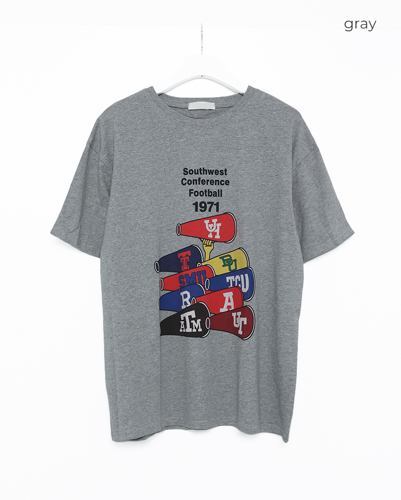 ユニセックス）カラフルプリント半袖Tシャツ | ファッション通販