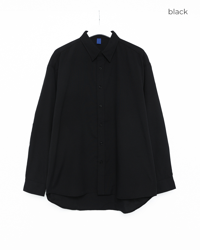 oooページ SILKY ORGANDY OVERSIZED SHIRT / シルキーオーガンジーオーバー