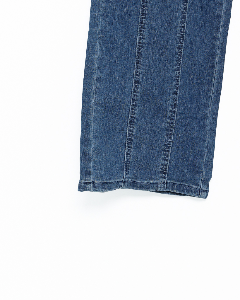 バックリボンフリルデニムパンツ | ファッション通販サイト NUGU