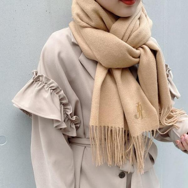 ❤*格様 ベージュ カシミヤマフラー ベージュ】カシミヤマフラー【カシミヤ100%】 ｜ カシミア