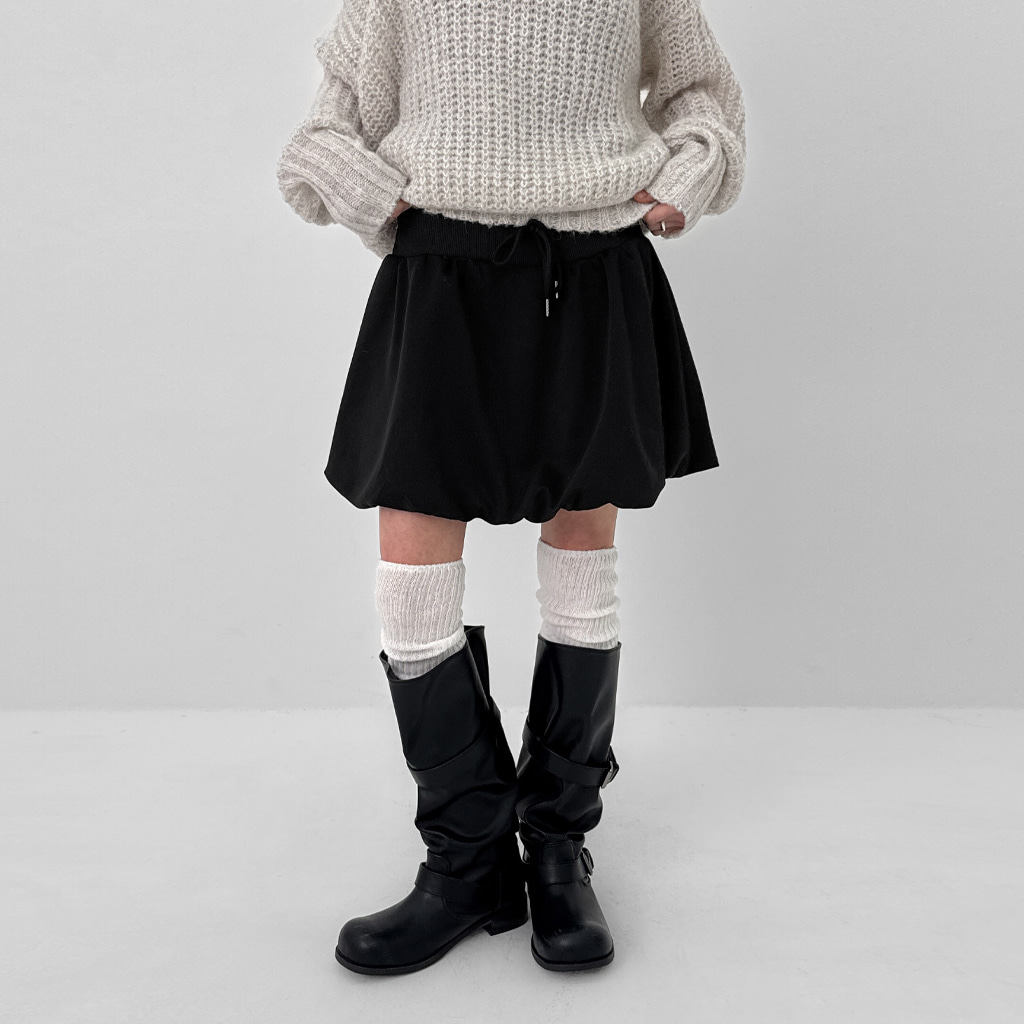バルーン ミニ スカートパンツ