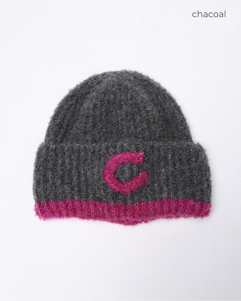 Cロゴバイカラービーニー | ファッション通販サイト NUGU