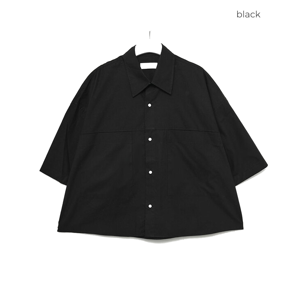 ポケットクロップド半袖シャツ | ファッション通販サイト NUGU