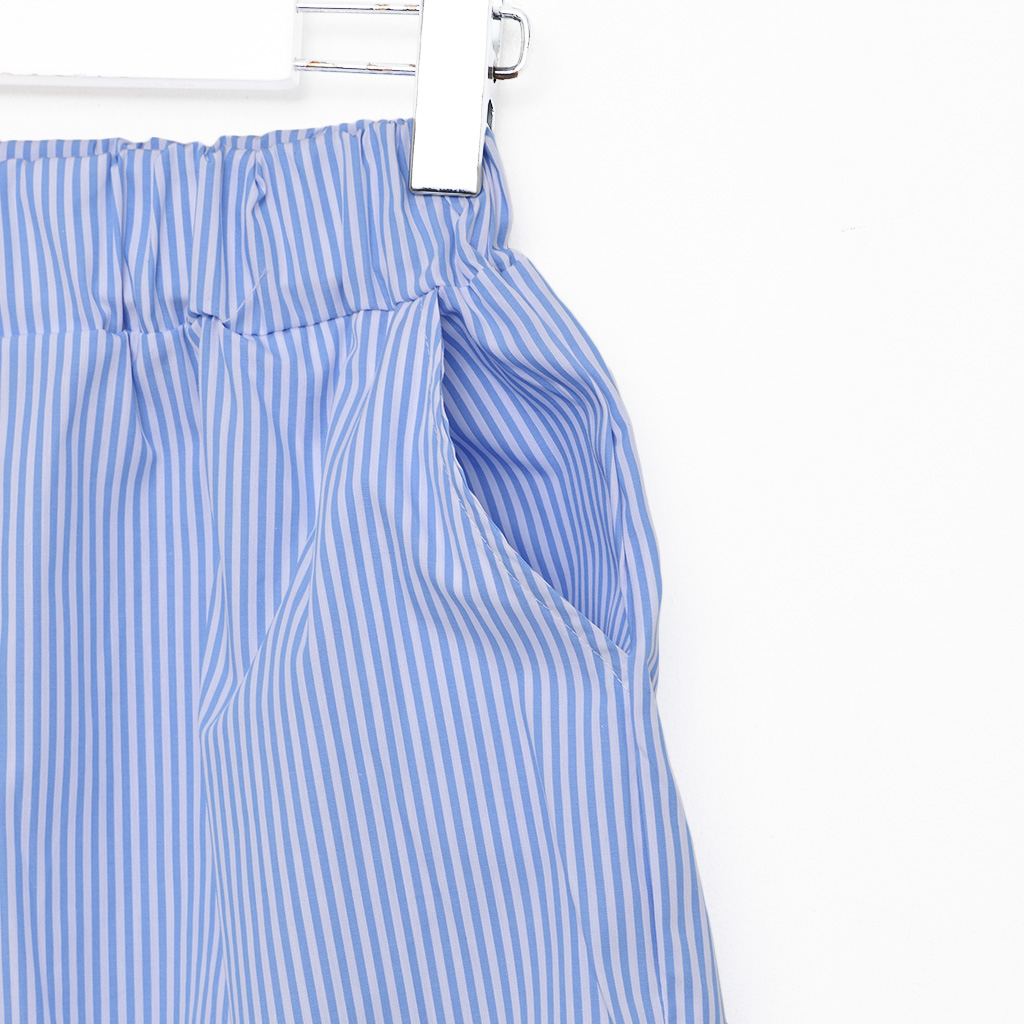 ストライプフリルショートパンツ | ファッション通販サイト NUGU