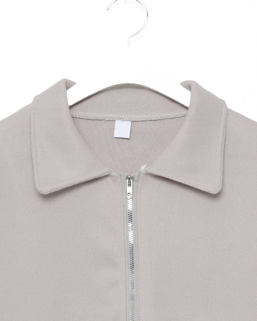 LEMONED ジップアップジャケット グレー LEMONED ジップアップジャケット グレー LEMONED ジップアップ