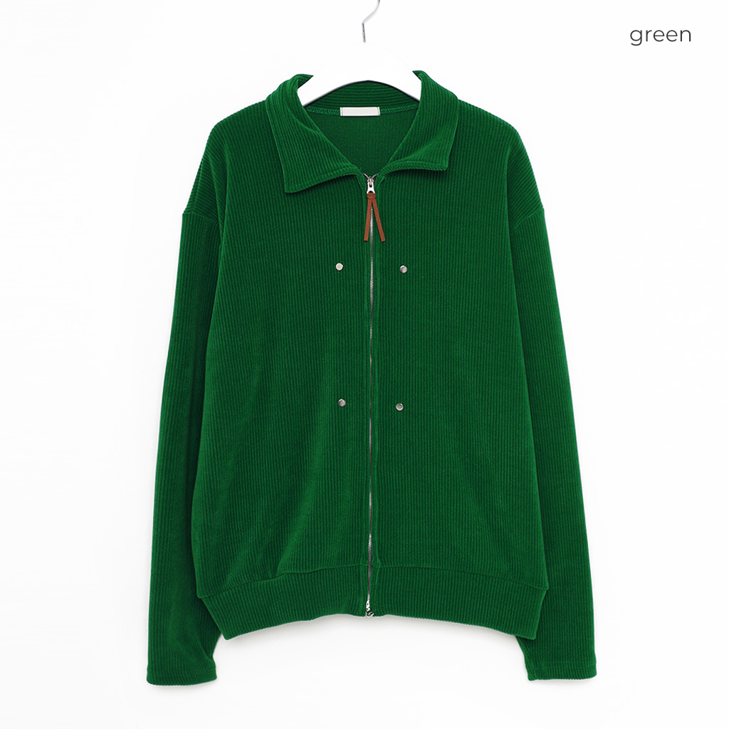 田中　野夫　セミコンプ ユニセックス)カラージップアップカーディガン | ファッション