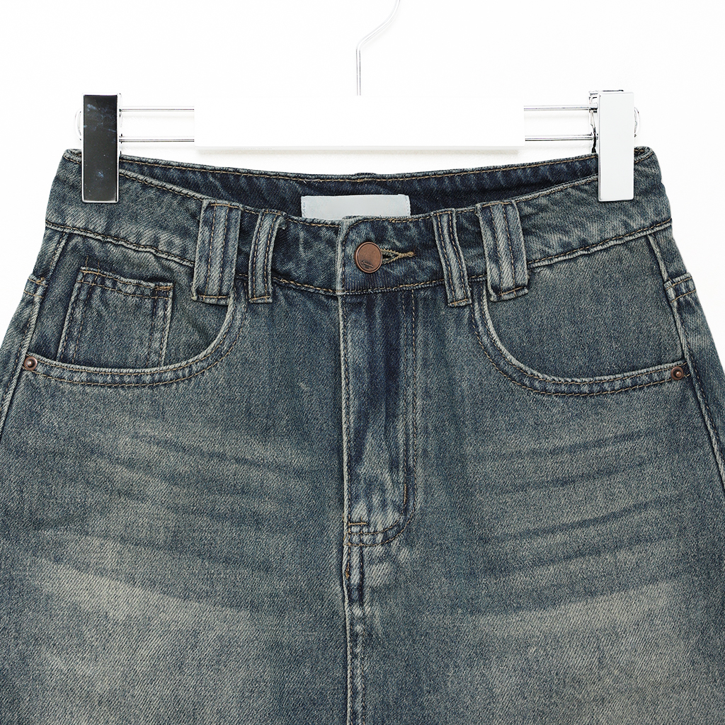 USA製 Vintage Yves Saint Laurent デニム スカート USA製 Vintage Yves Saint Laurent デニム スカート ウィメンズ