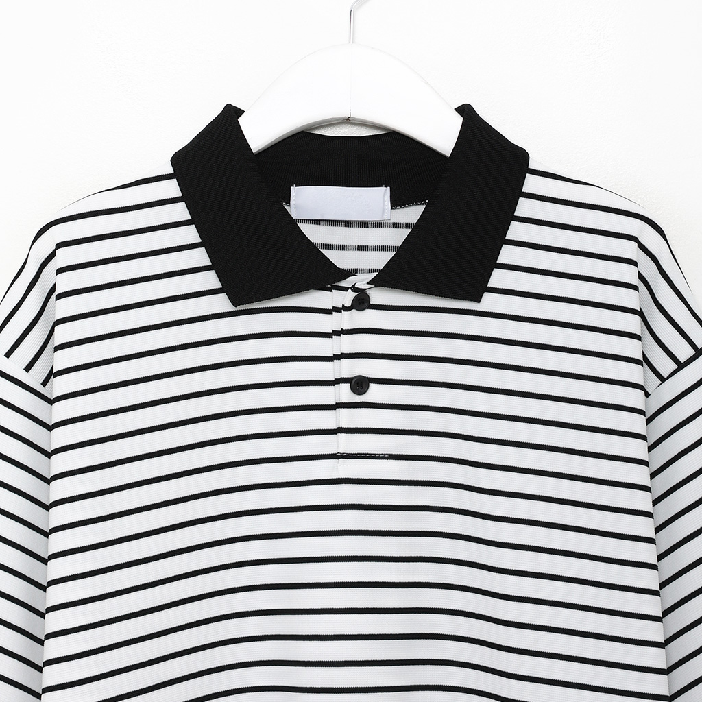 N/L 半袖ストライプTシャツ B＆T CLUB (ビーアンドティークラブ) コットン ストライプ柄