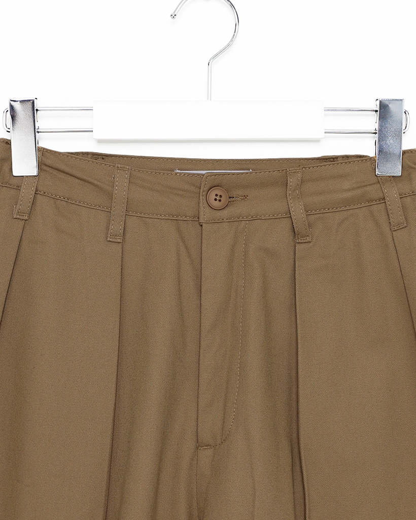 NORTH NO NAME ブラウン 2タック チノパンツ NORTH NO NAME ブラウン 2タック チノパンツ