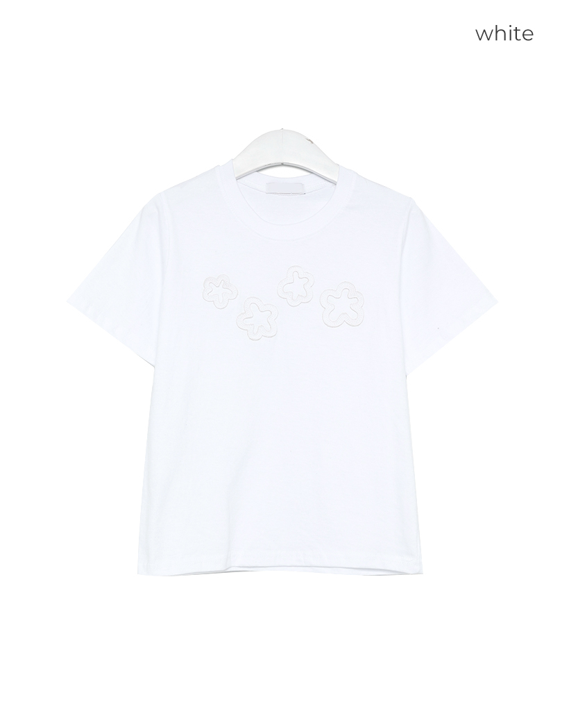 PAPAS ホワイト Tシャツ　パッチ　高級綿 PAPAS ホワイト Tシャツ パッチ 高級綿 パパス メンズシャツ