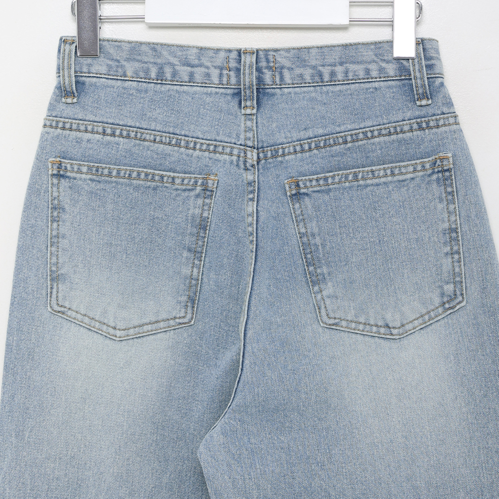 TWW denim ワイドレッグデニム washed-blue TWWデニム】washed-blue | 2(g+c)