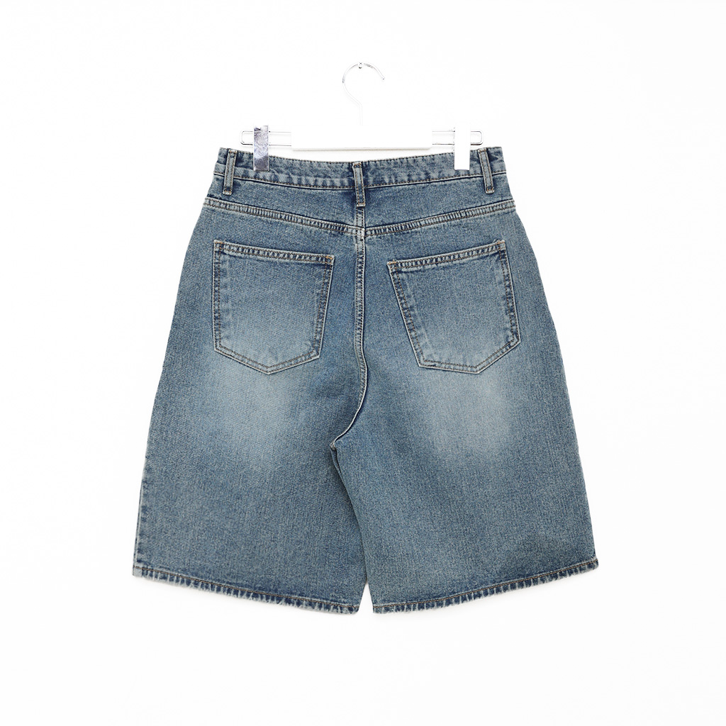【DNSR】シグネチャーバミューダ デニムパンツ 3色 ピンタックデニムバミューダパンツ | ファッション通販サイト NUGU