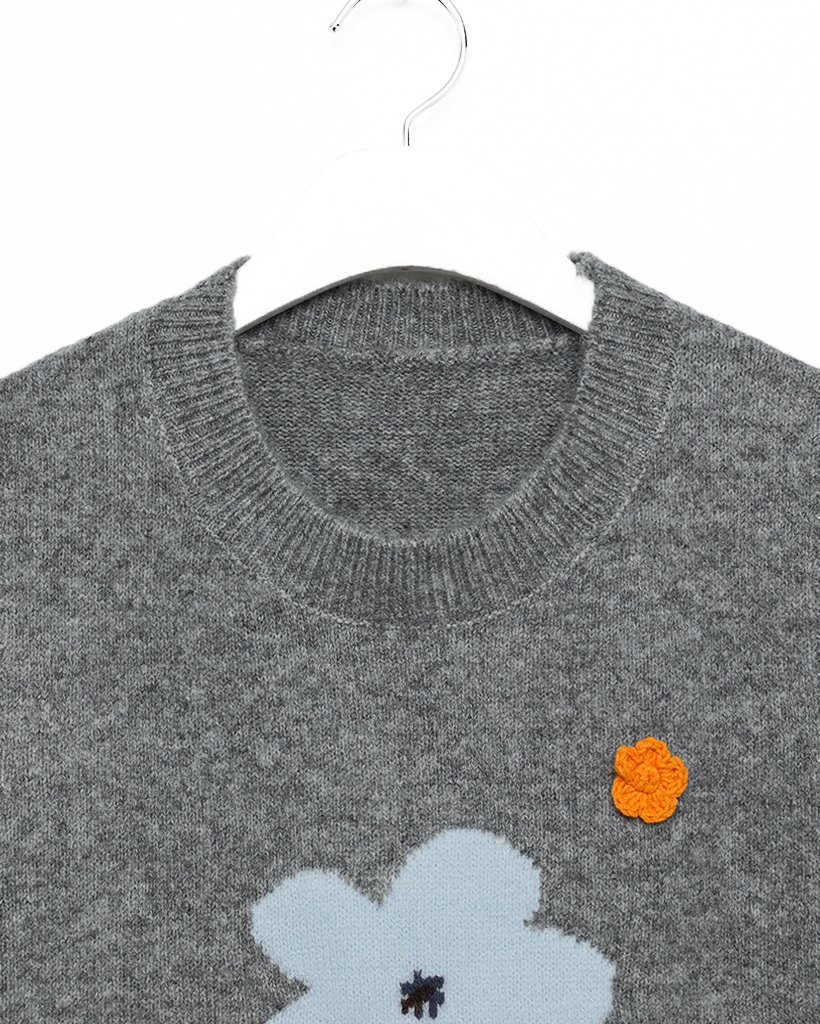 フラワーニットベスト | ファッション通販サイト NUGU