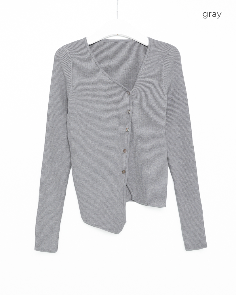 アシンメトリーカーディガン | ファッション通販サイト NUGU