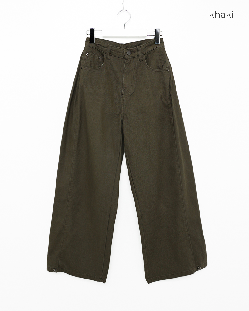 サイドタック入りワイドパンツ | ファッション通販サイト NUGU