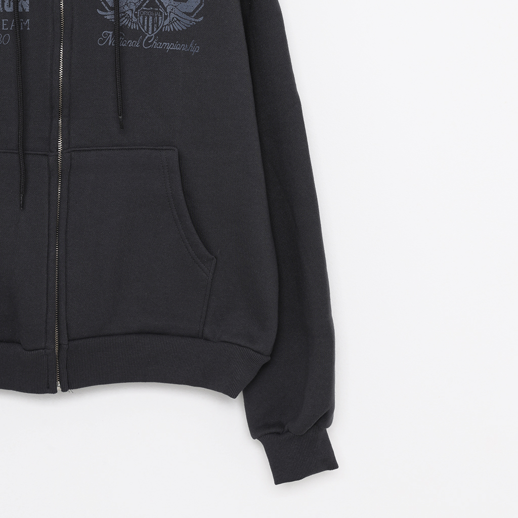 レタリングセミクロップドパーカー | ファッション通販サイト NUGU