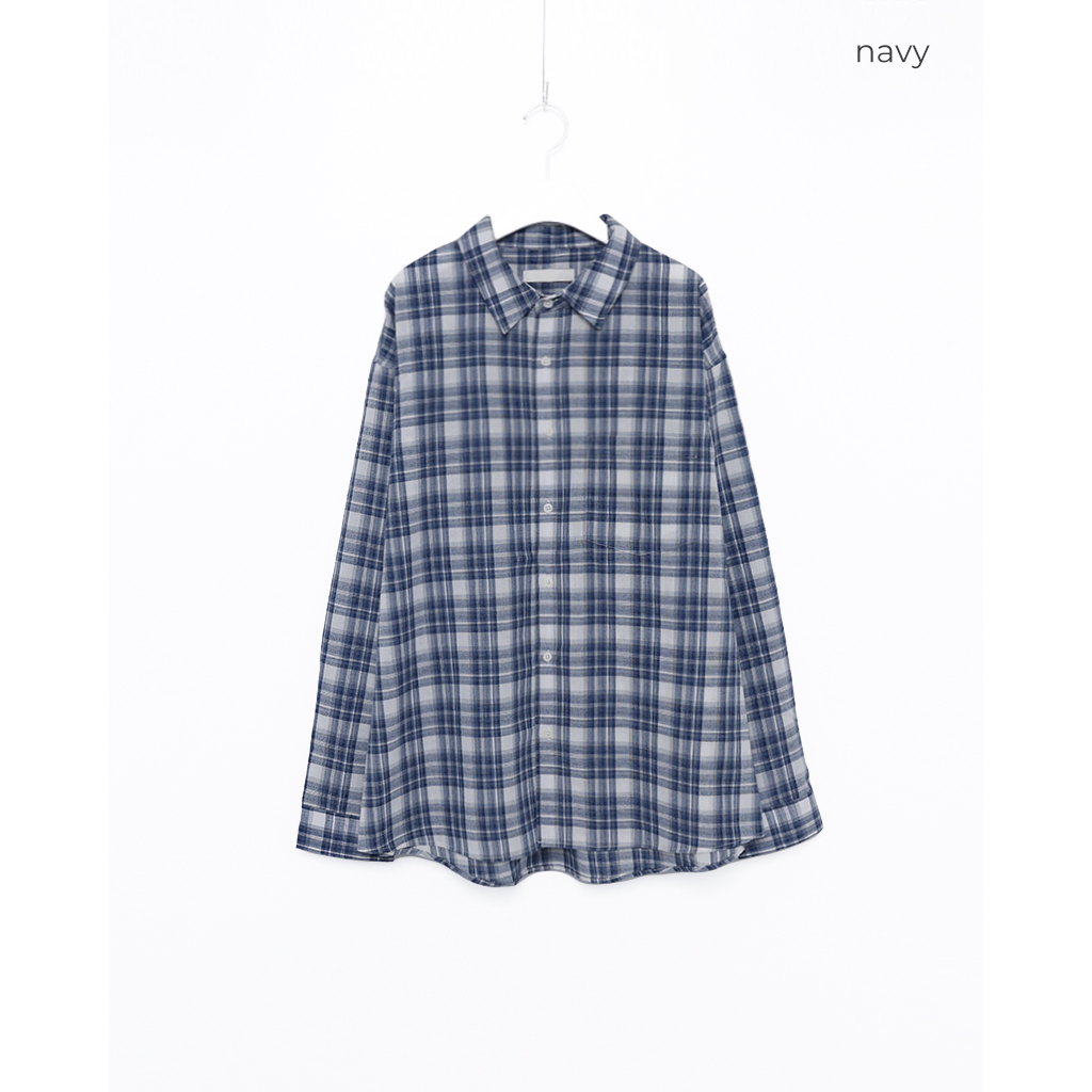 パッチポケットが特徴【国内買付/発送】Tシャツ（コットン） パッチポケットタータンチェックコットンシャツ | ファッション