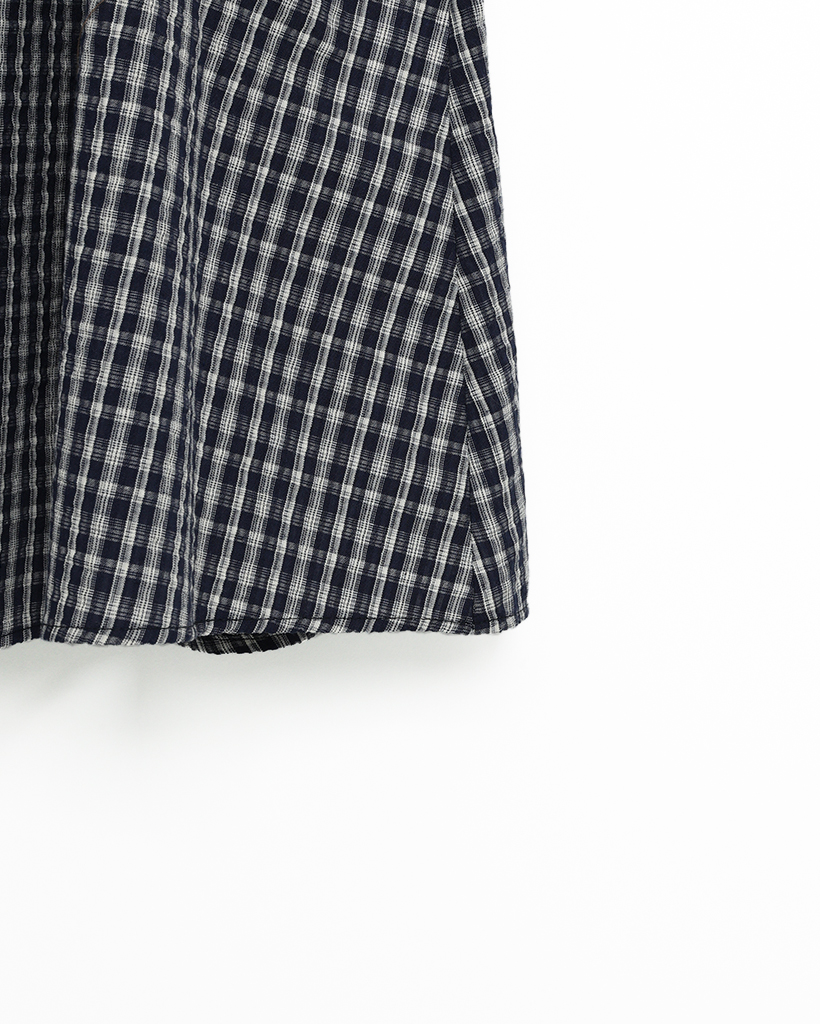 チェックシャーリングミニワンピース | ファッション通販サイト NUGU