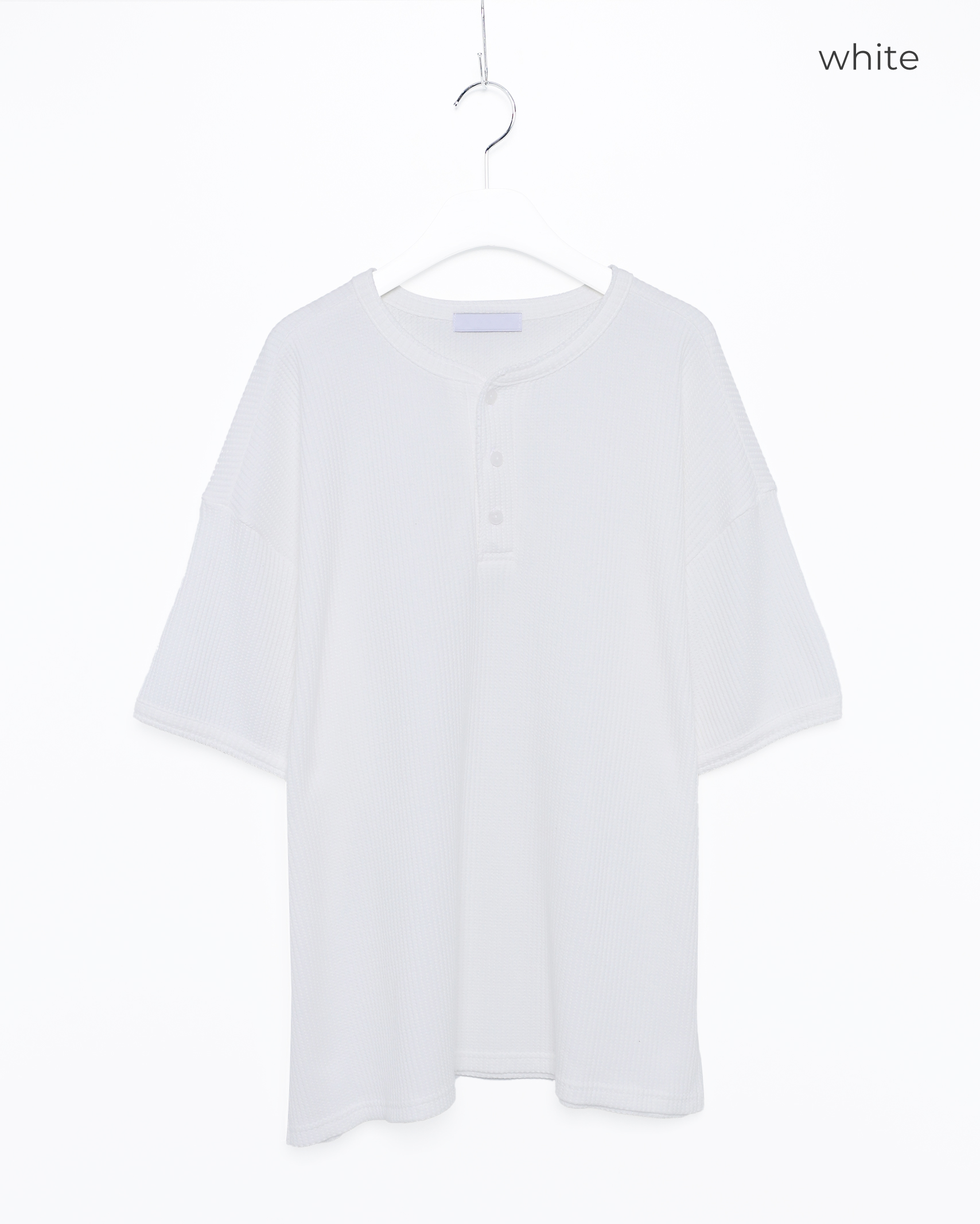 ワッフルヘンリーネックTシャツ | ファッション通販サイト NUGU