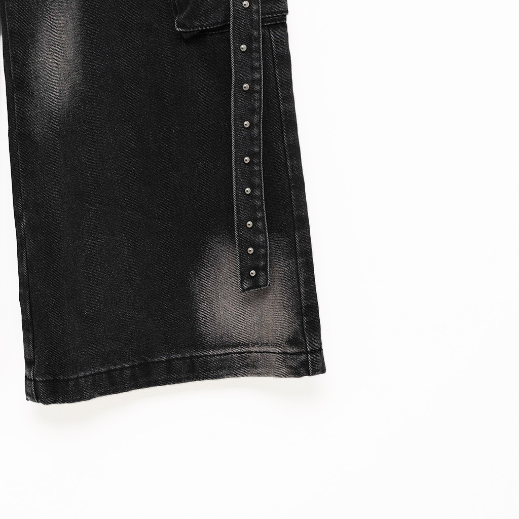 ワイドウォッシュカーゴデニムパンツ | ファッション通販サイト NUGU