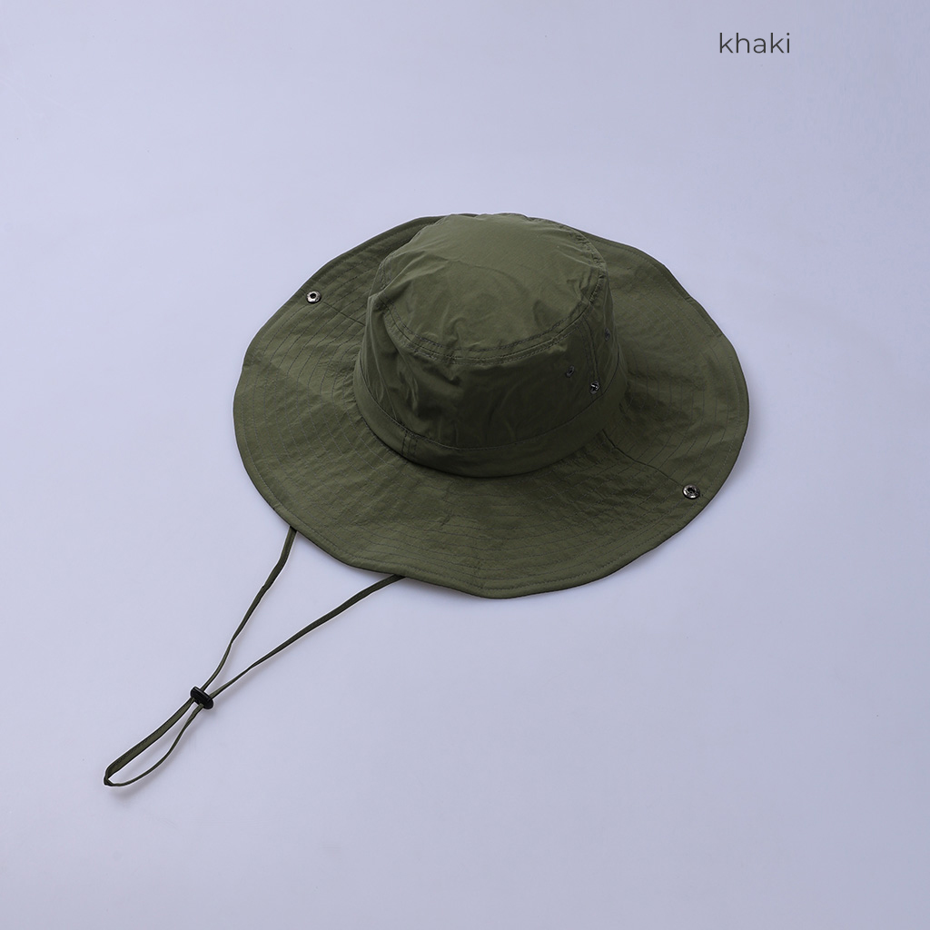 RRL サファリハット　JUNGLECLOTH BOONIE HAT Sサイズ Wide Brim Boonie Bush Hat Fishing Hiking Hat Safari Cap