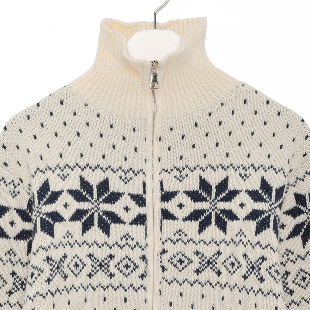 ノルディックスノーフレークニットジャケット | ファッション通販