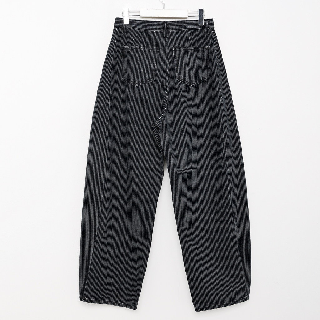 ストライプワイドコットンパンツ | ファッション通販サイト NUGU