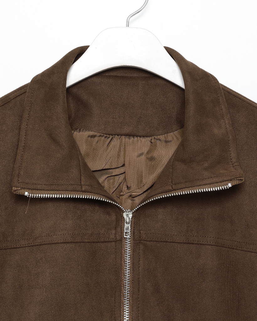 ドローコードスエードジャケット | ファッション通販サイト NUGU