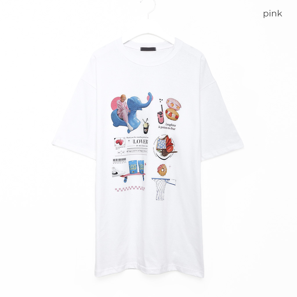 ユニセックス) コラージュTシャツ | ファッション通販サイト NUGU