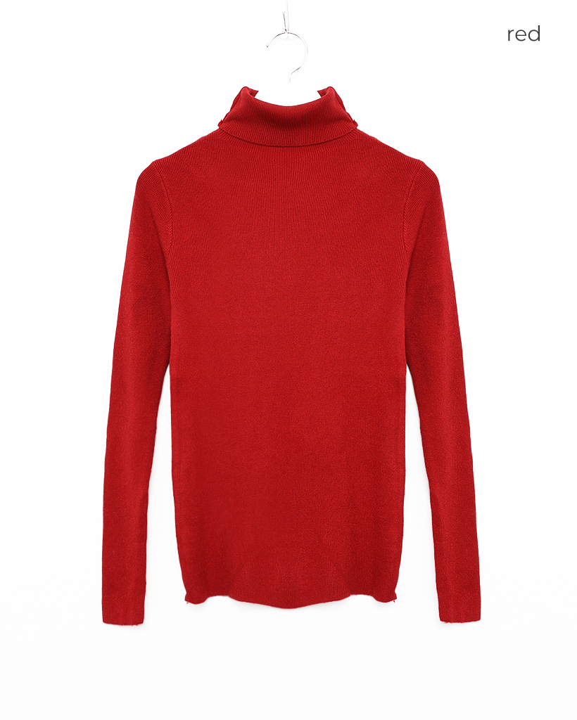 美品✦BRIEFING ✦ノースリーブモックネックシャツ ✦レッド✦M CJ3A3514-Edit.jpg?v=1648483530