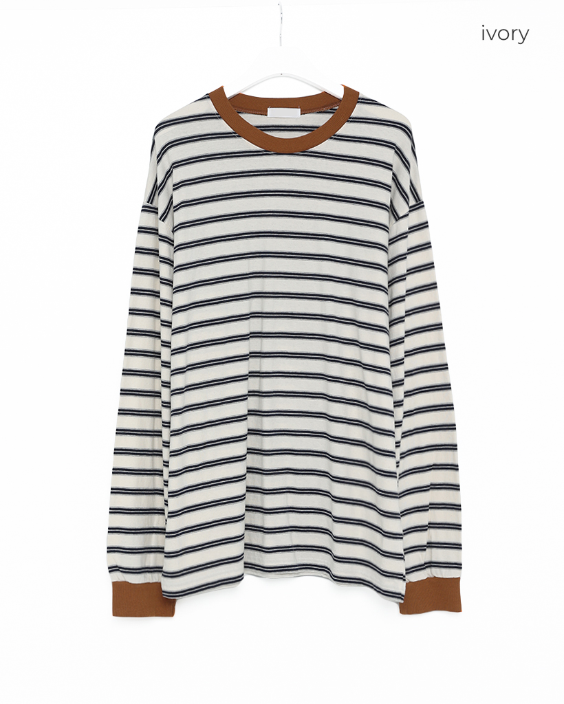マリンボーダー⚓️様 マリンボーダーロングTシャツ | ファッション通販サイト NUGU