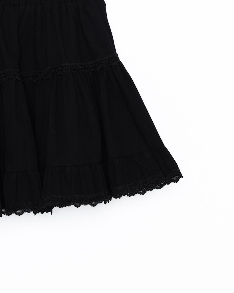 【NODRESS】low lace frill sk フリルミニスカート NODRESS】low lace frill sk フリルミニスカート フリルミニ
