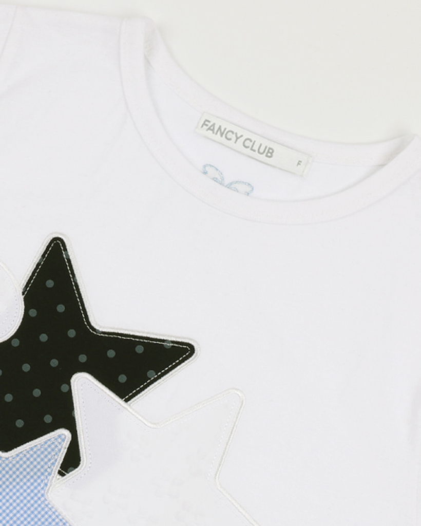 ★FANCY CLUB★ I Love FY Tee GRAY F25QB102 F25QB102GR TOP - [FANCY CLUB]