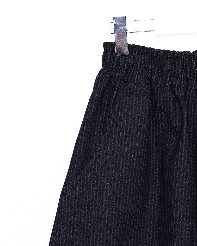 ストライプカーペンターバミューダパンツ | ファッション通販