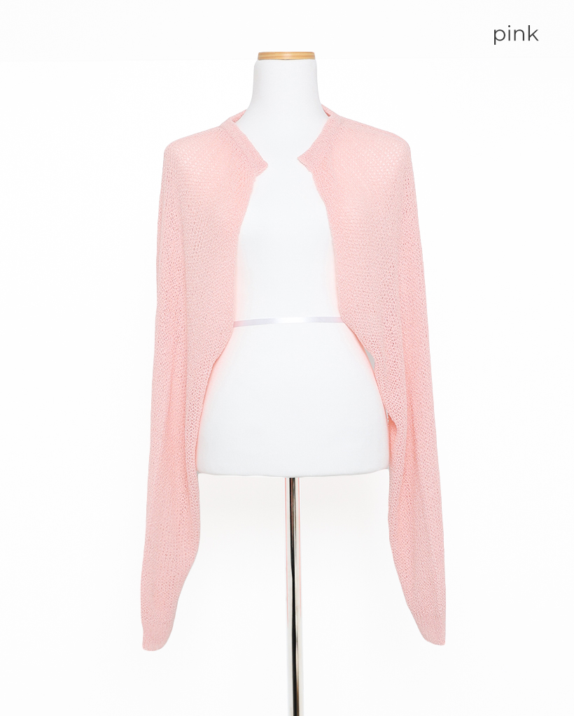 HYEON ヘヨン rose cardiganローズカーディガン ホワイト 白 新