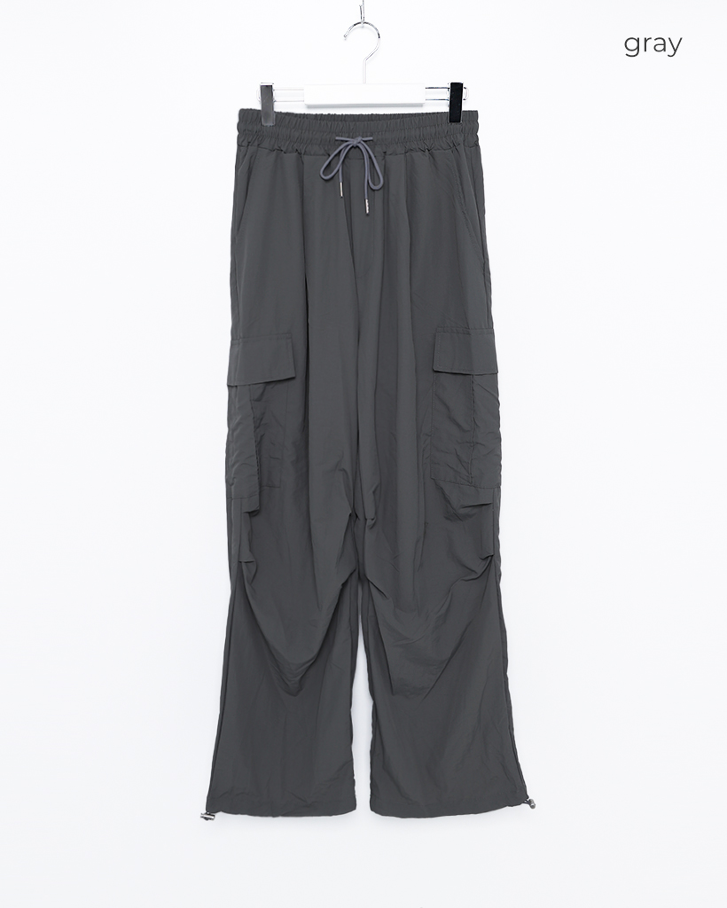 タックカーゴパラシュートパンツ | ファッション通販サイト NUGU