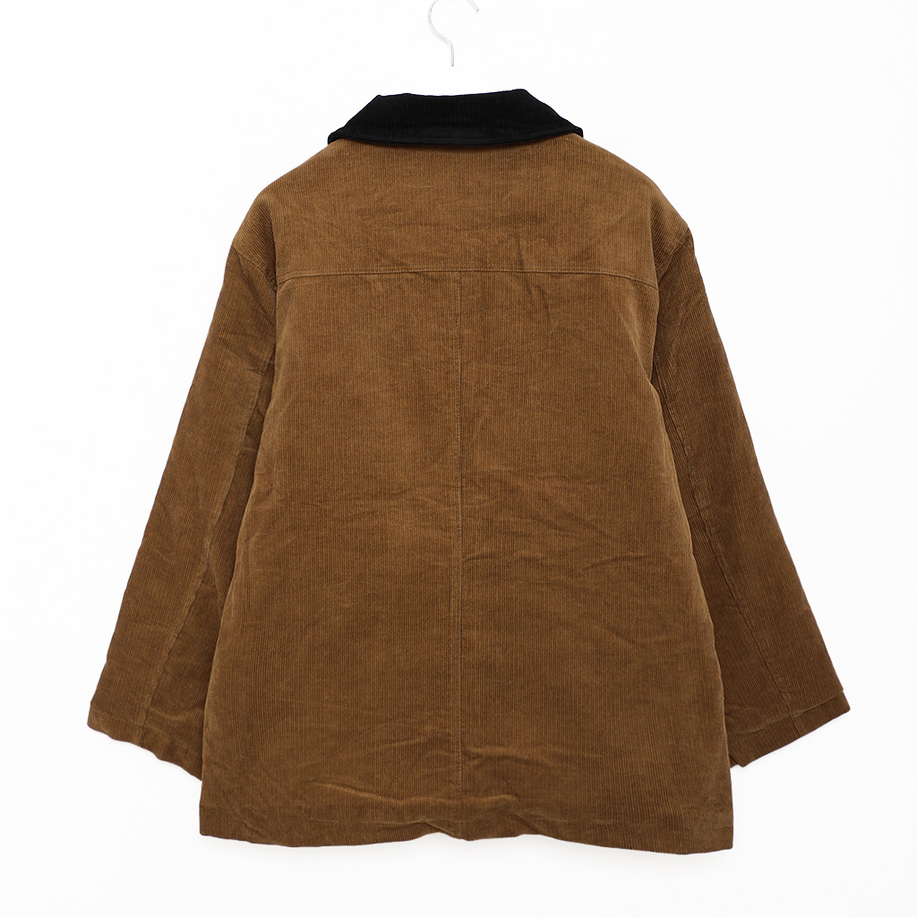 needles ブラウン コーデュロイ ノーカラージャケット needles ブラウン コーデュロイ ノーカラージャケット
