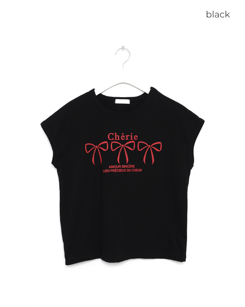 【ROSEFRANTZ】★パフシャーリングリボンTシャツ★ PRANK PROJECT（プランクプロジェクト）の「シャーリング