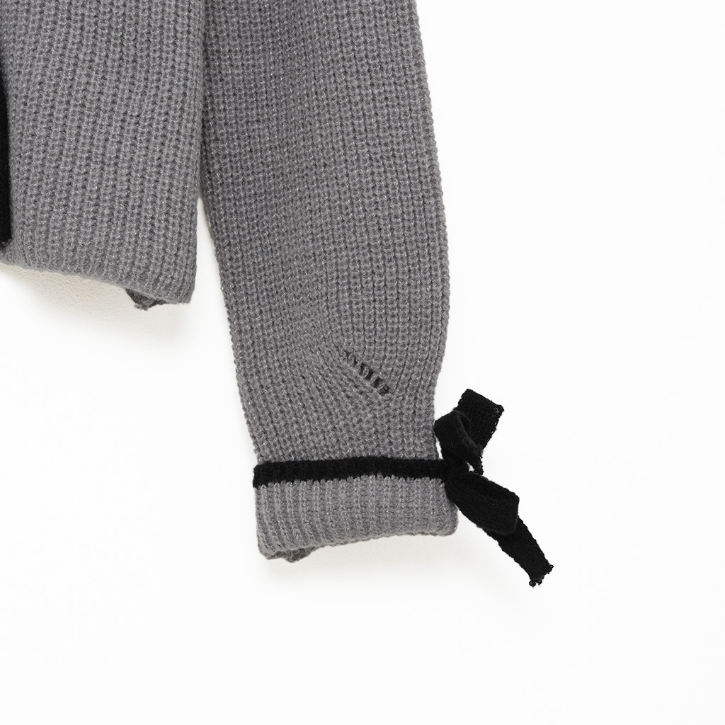 裾リボンカーディガン | ファッション通販サイト NUGU