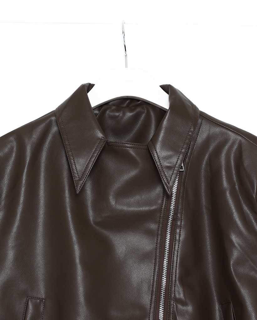 クロップレザージャケット | ファッション通販サイト NUGU