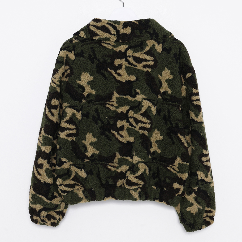 迷彩柄ボアアノラック | ファッション通販サイト NUGU
