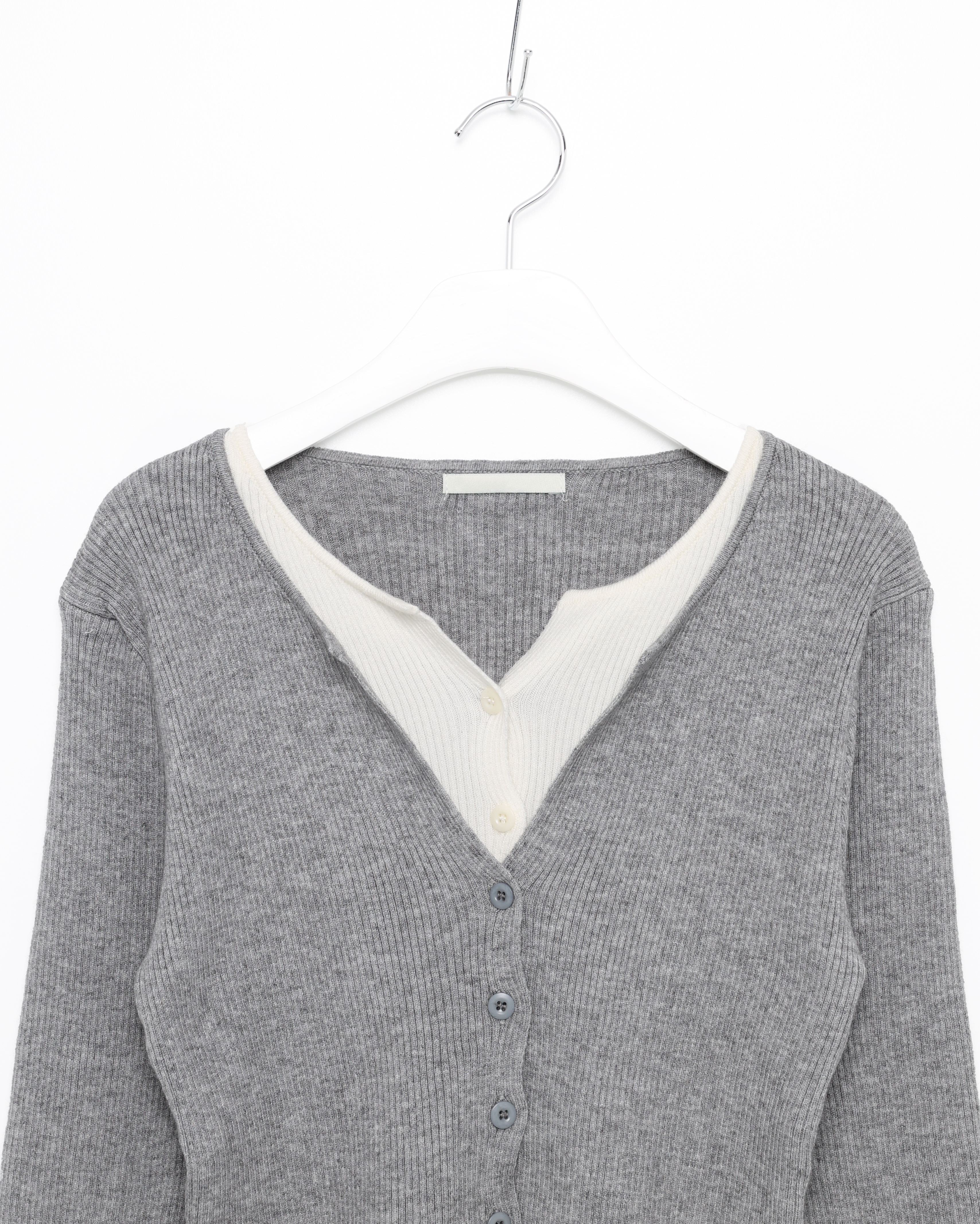 レイヤード風カーディガン | ファッション通販サイト NUGU