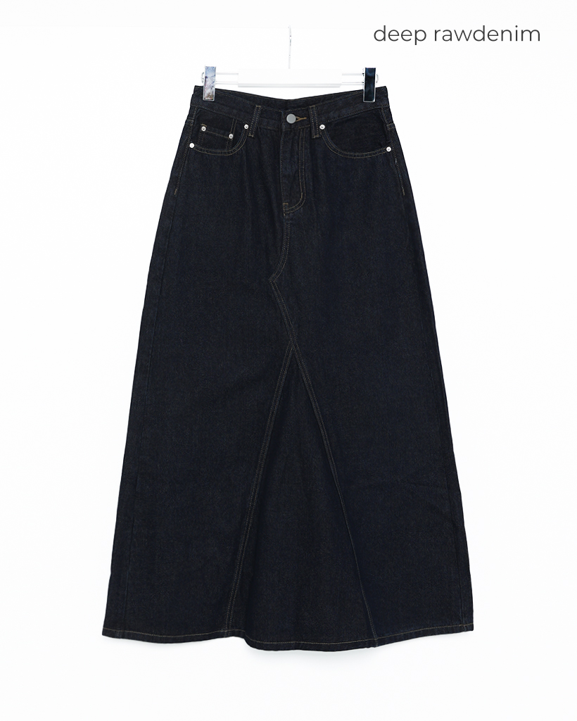 ⭐️一度試着の美品⭐️CANAL JEAN YA-YA デニム ロングスカート CANAL JEAN（キャナルジーン）の「YA-YA デニムロングスカート