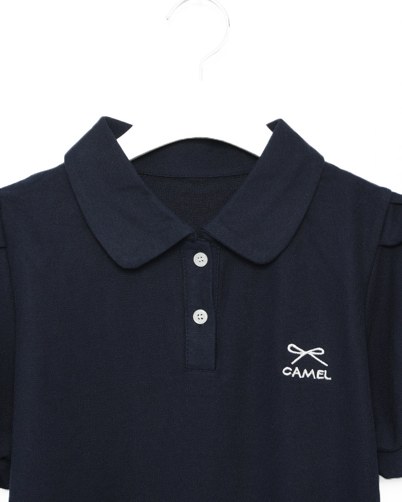 リボンステッチポロシャツ | ファッション通販サイト NUGU