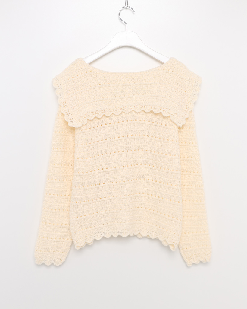 nugu bisou ニットカーディガン　Ivory 5color)クロップ ニット カーディガン | ファッション通販サイト NUGU