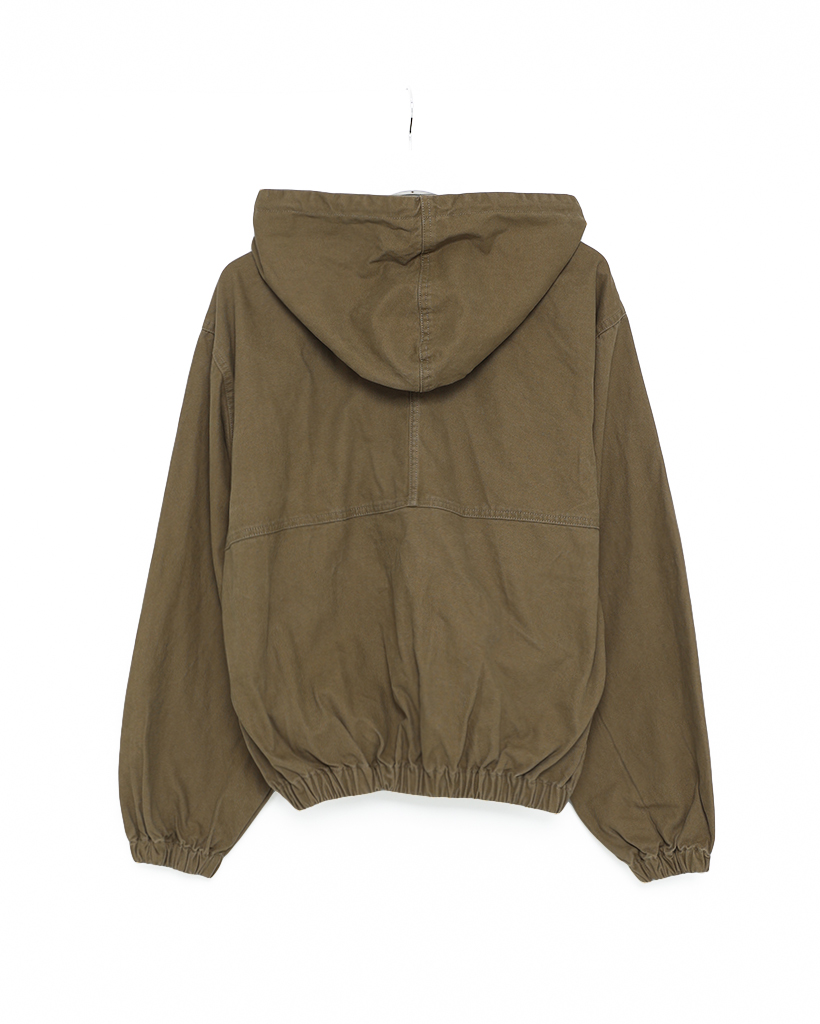 着画あります　Mahf フード付きベージュジャケット M 着画あります Mahf フード付きベージュジャケット M フード付き