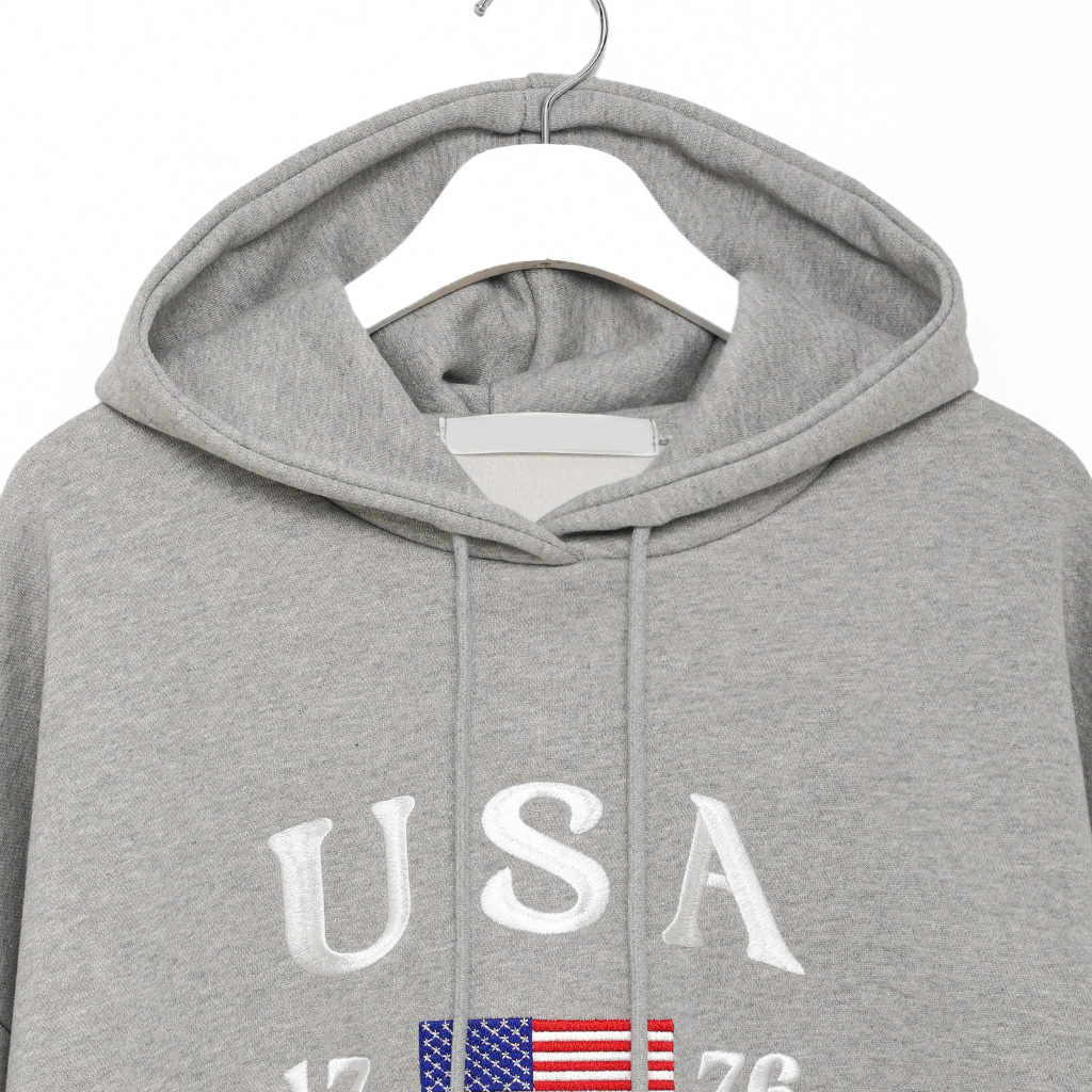 USAロゴフードパーカー | ファッション通販サイト NUGU
