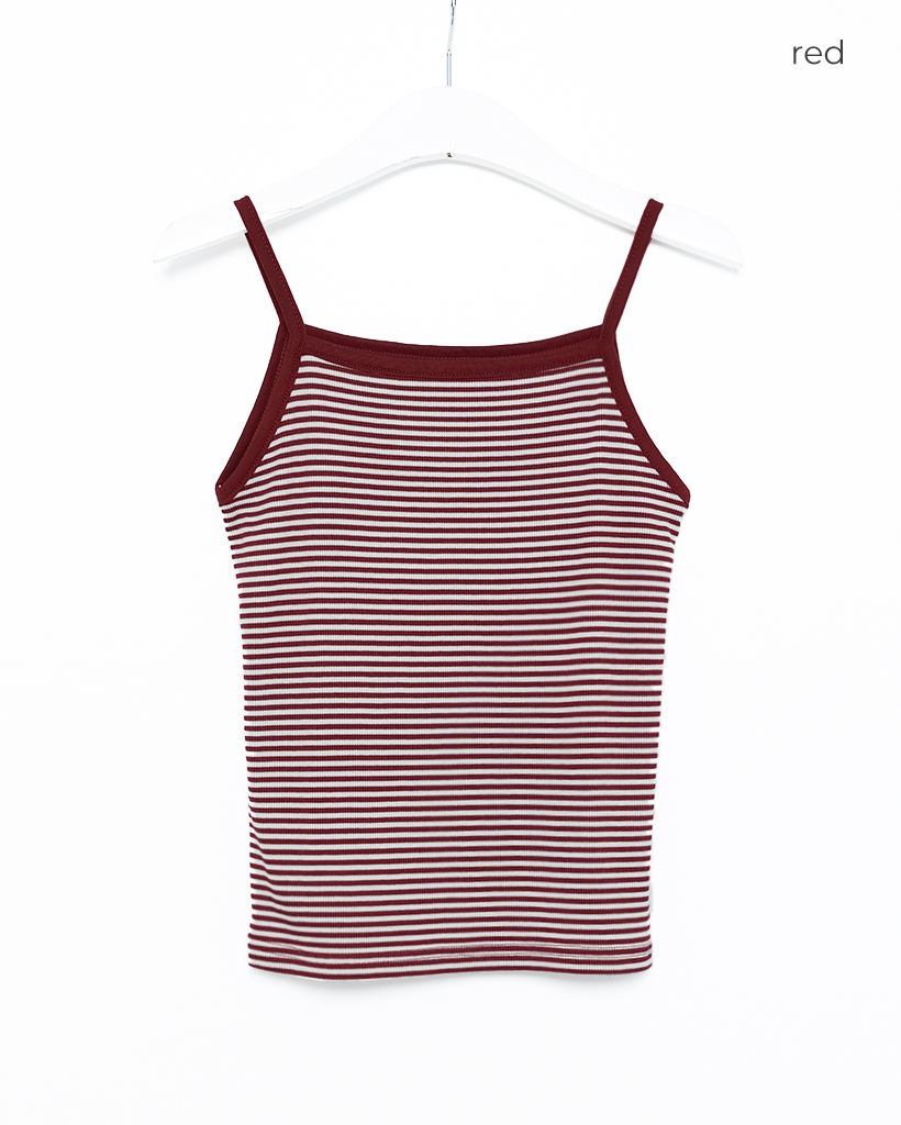 新品未使用　45r Mキャミ　ボーダーネイビー パイピングリブボーダーキャミソール | ファッション通販サイト NUGU