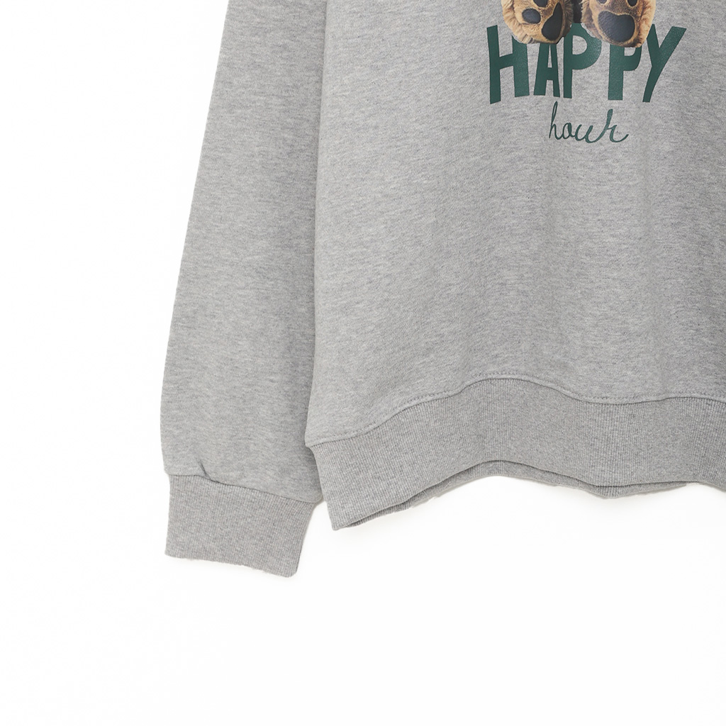 ユニセックスベアプリントスウェット | ファッション通販サイト NUGU