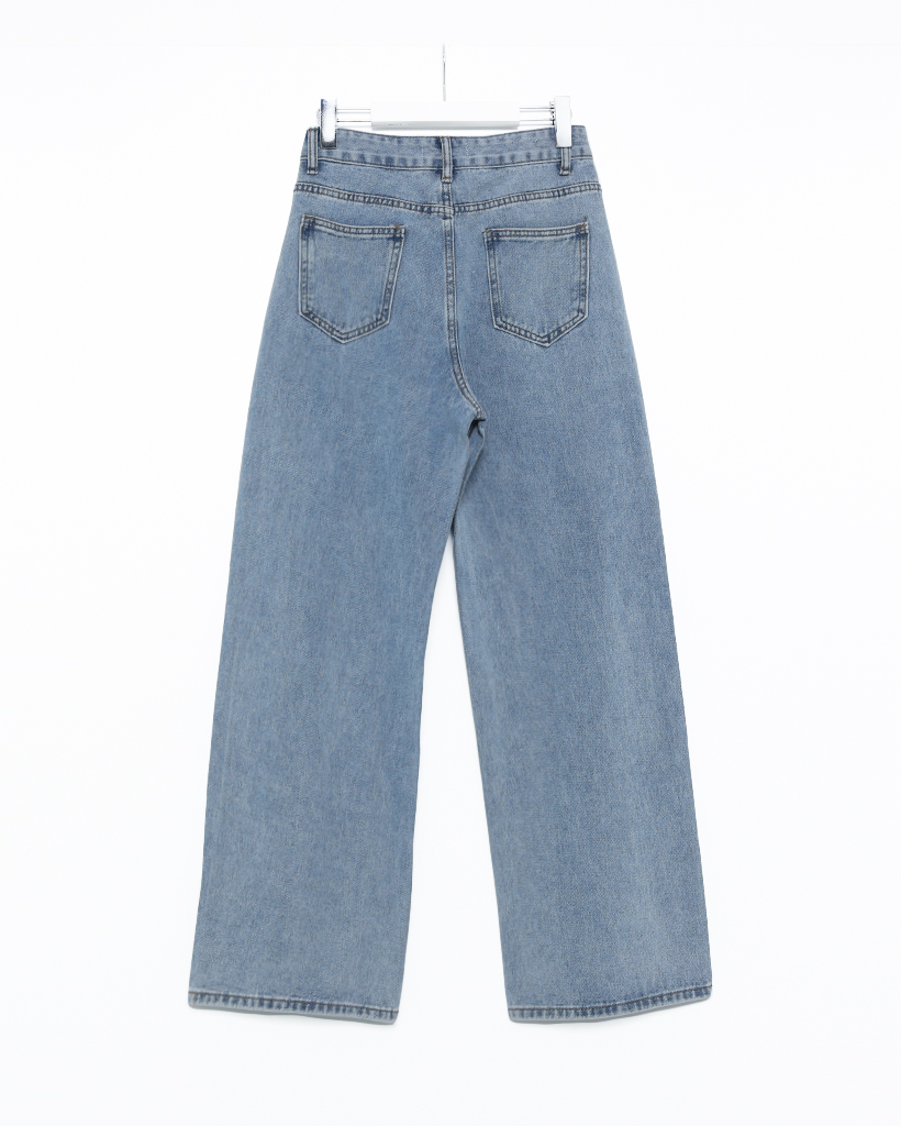 ハートスタッドデニムパンツ | ファッション通販サイト NUGU